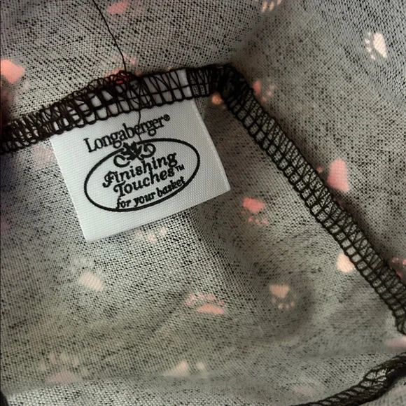 Longaberger Paw Print Basket Liner - Picture 2 of 3